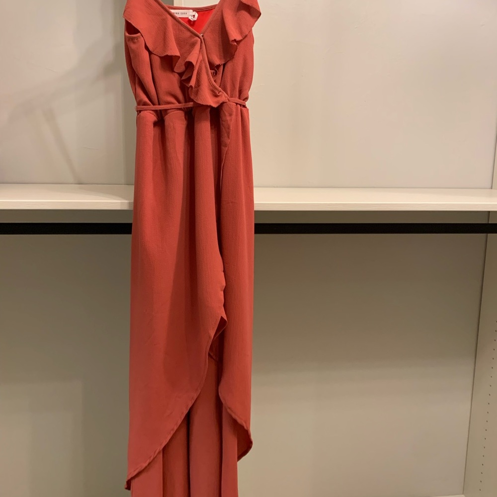 Faux Wrap Dress